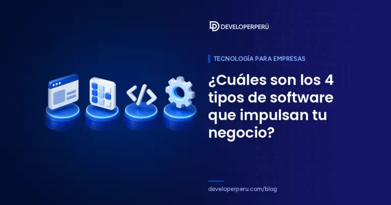 Ilustración isométrica de cuatro pedestales con íconos de sistema operativo, aplicaciones, código y utilidades
